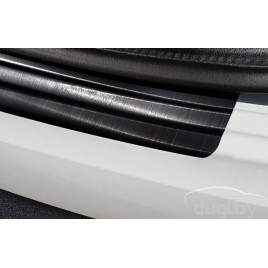 Накладка заднего бампера для Audi A3 Sedan (2016-...) черная